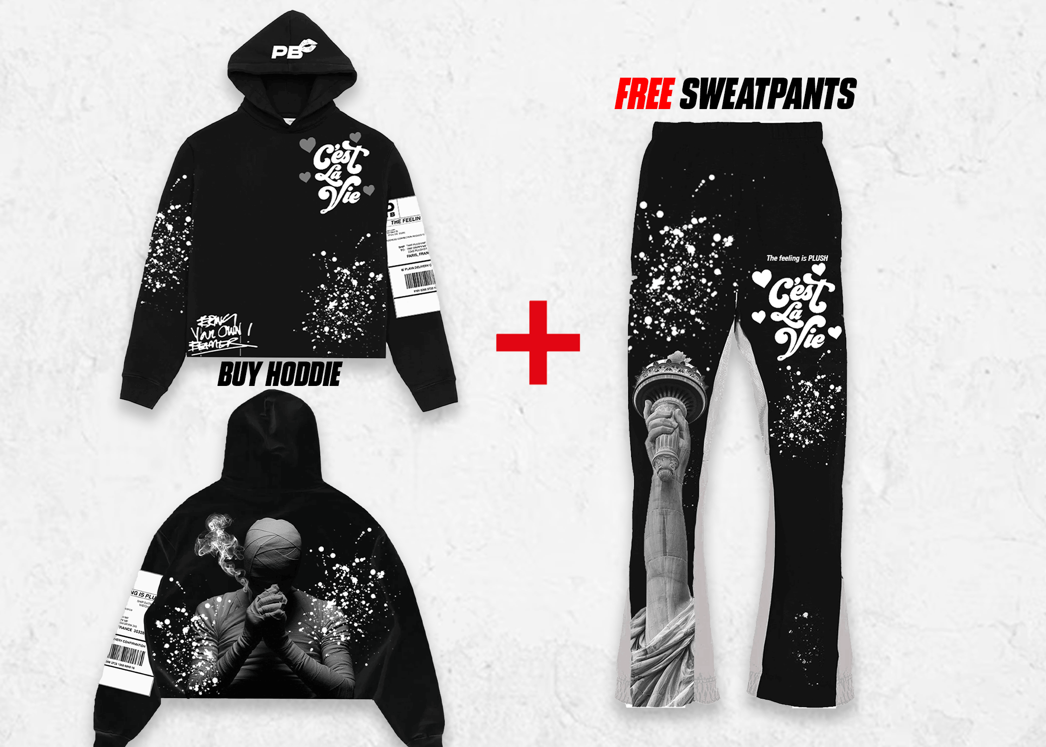 BOGO Free Sweatsuit Black