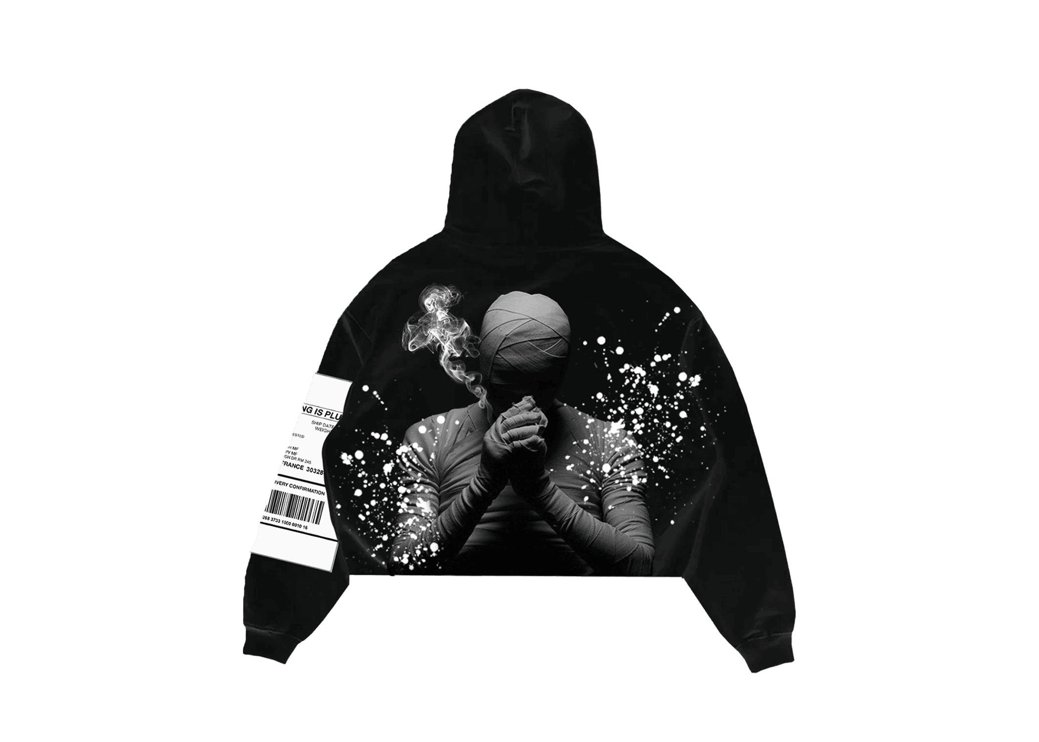 C'est La Vie Hoodie Black