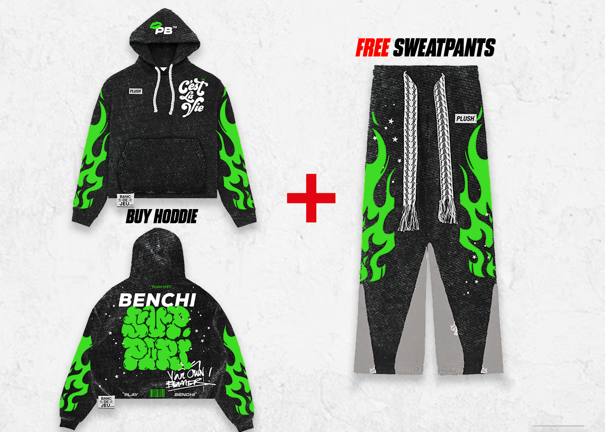 BOGO Free Sweatsuit Green