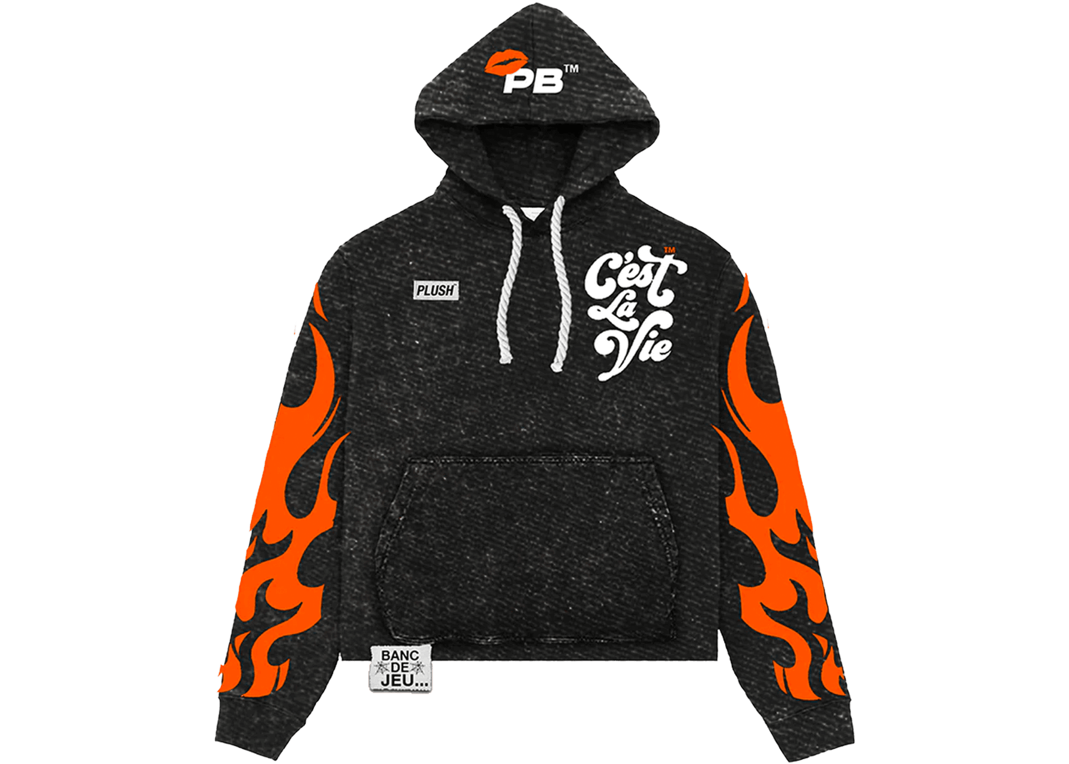 Peluche Hoodie Orange