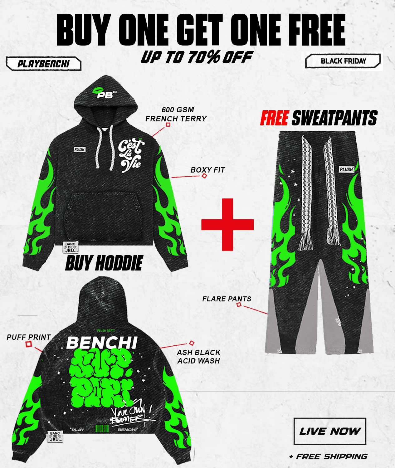 BOGO Free Sweatsuit Green